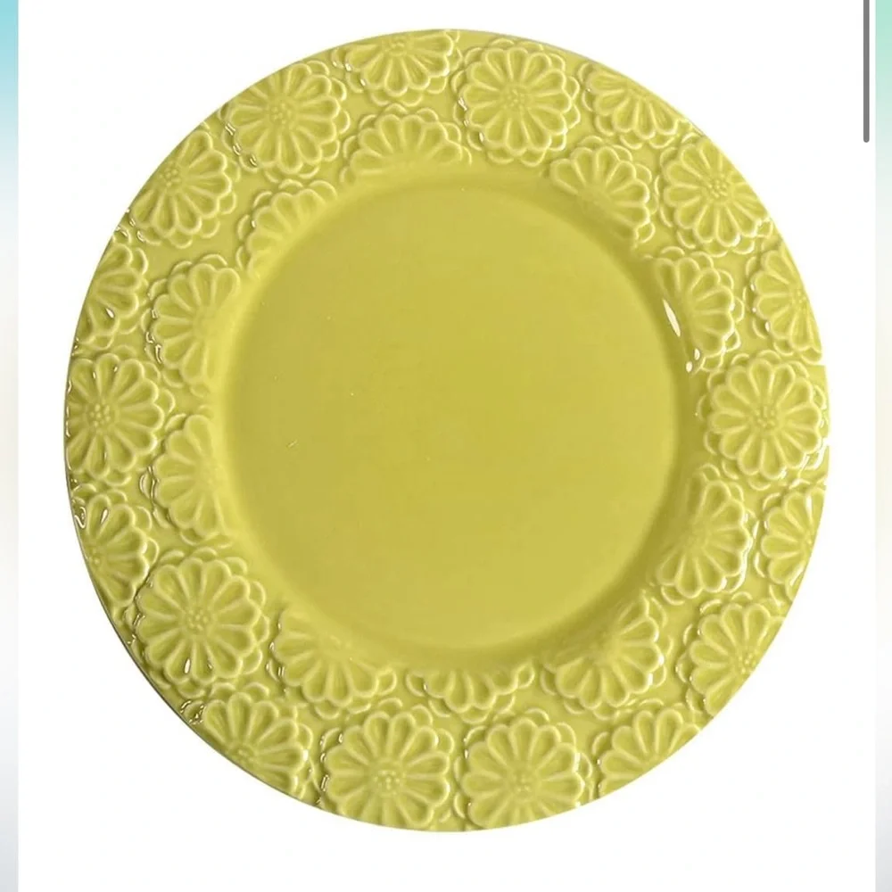 🦋Pier 1 Set of 4 Amadora Green salad Plate’s - Picture 8 of 8